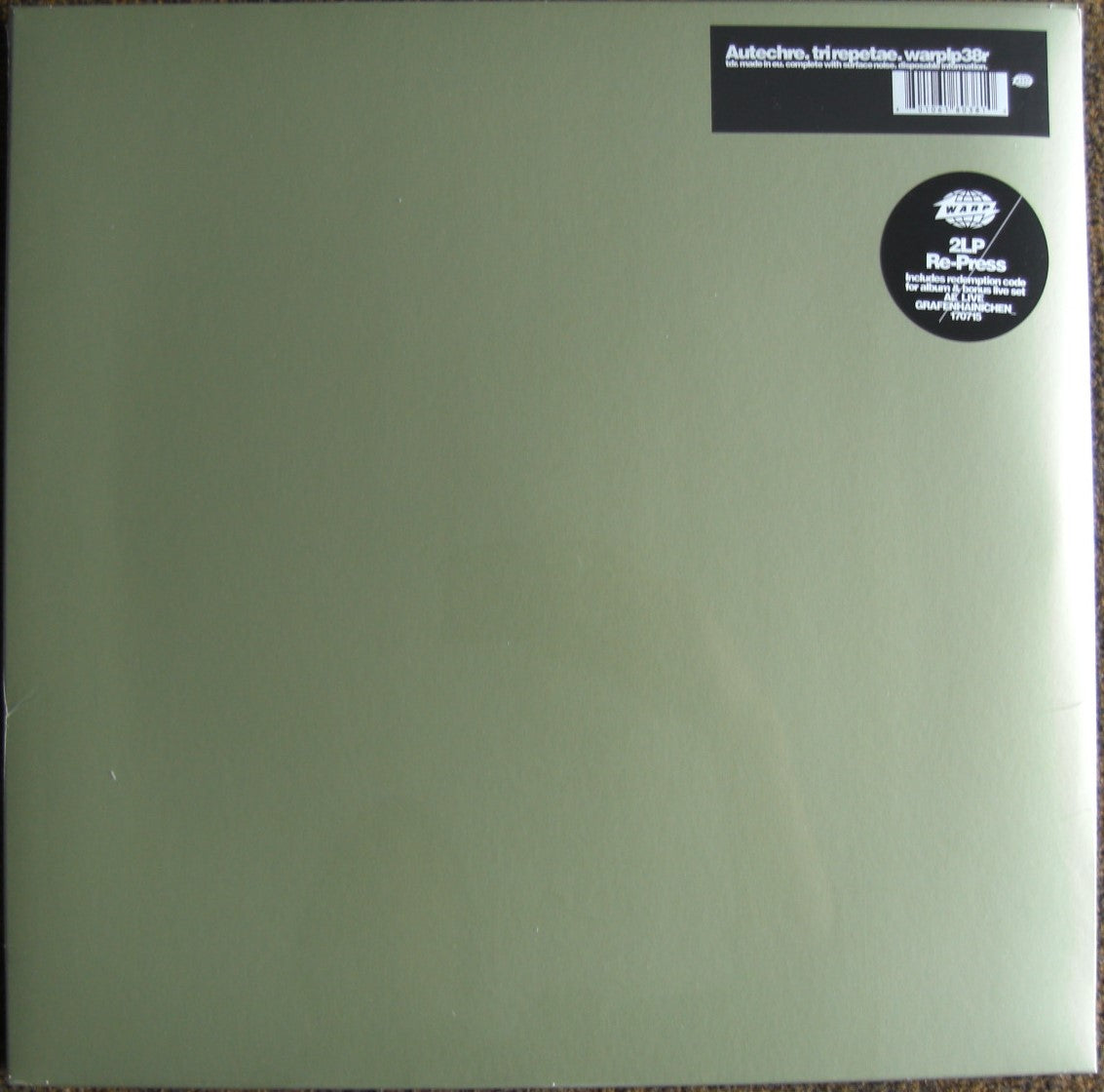Autechre – Tri Repetae 2x vinilo, LP, álbum