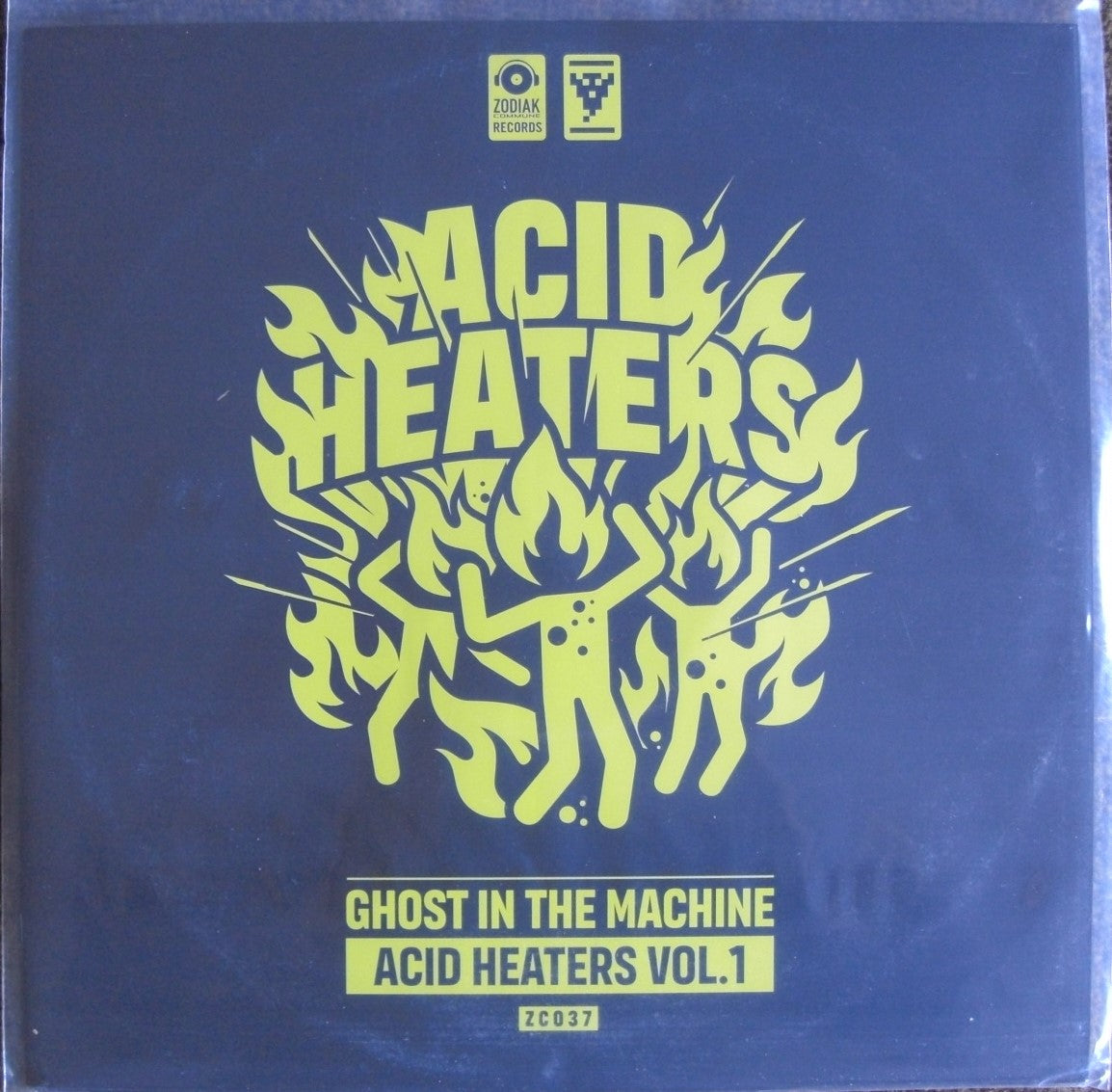 Fantasma en la máquina - Calentadores ácidos vol. 1 vinilo, 12", EP, edición limitada amarilla