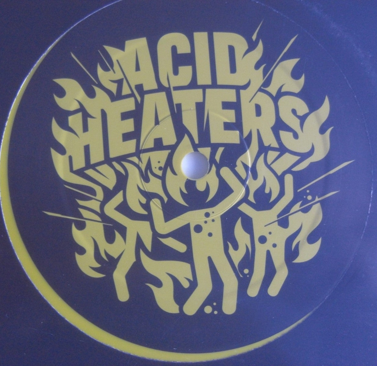 Fantasma en la máquina - Calentadores ácidos vol. 1 vinilo, 12", EP, edición limitada amarilla