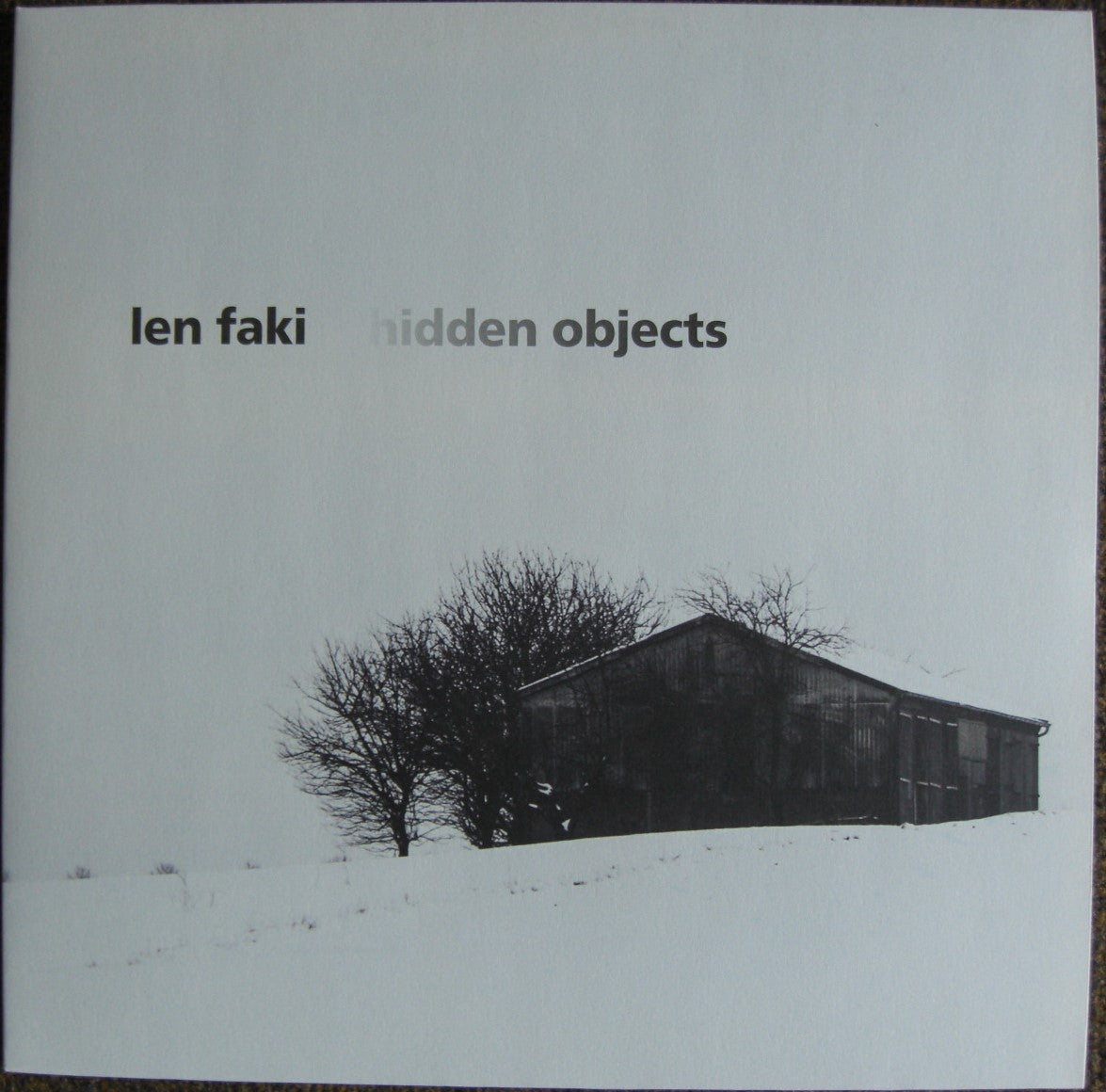 Len Faki – Hidden Objects Vinyl, 12" EP