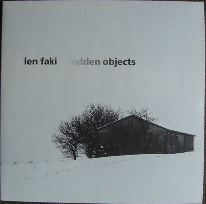 Len Faki – Hidden Objects Vinyl, 12" EP