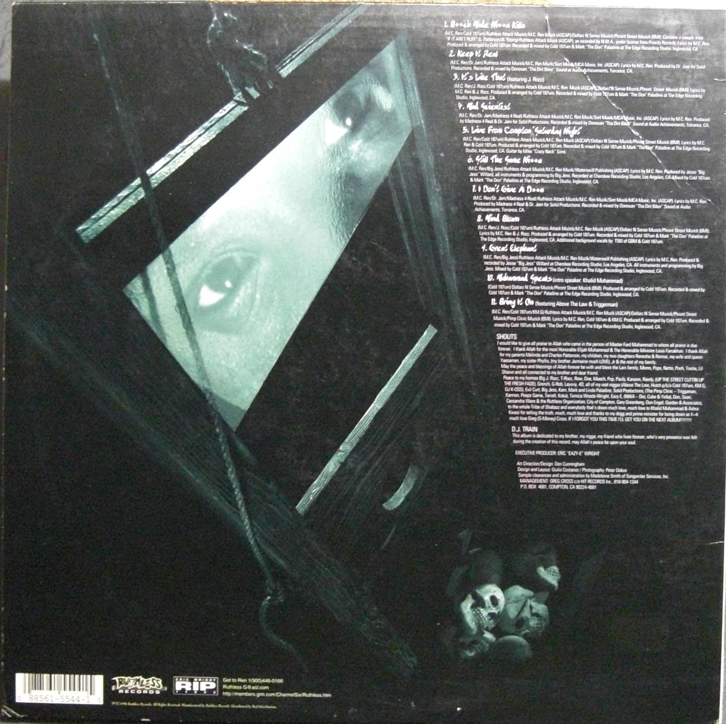 MC Ren – The Villain In Black Vinyl, LP, Album US 1996