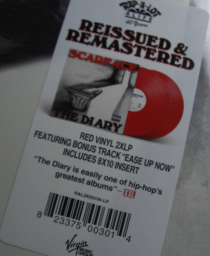 Scarface – The Diary 2x Vinyl, LP, Album, Reissue, Limited Edt red