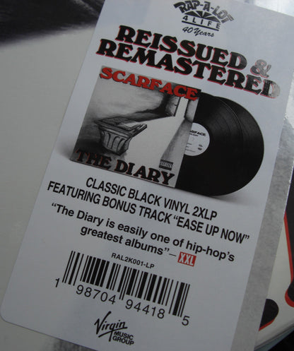 Scarface – The Diary 2x Vinyl, LP, Album, Reissue