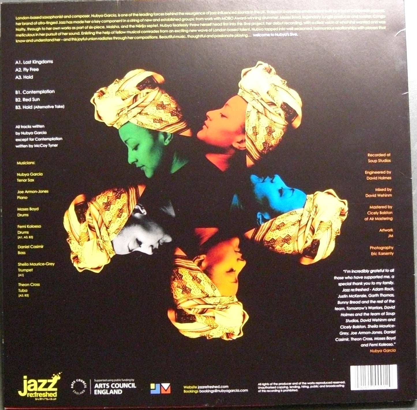 Nubya Garcia – Nubya's 5ive Vinyl, LP, Album, Reissue 2018