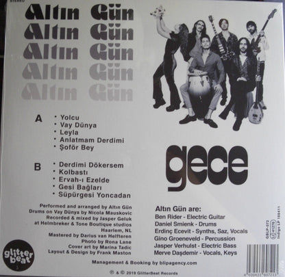 Altin Gün – Gece Vinyl, LP, Album, Repress