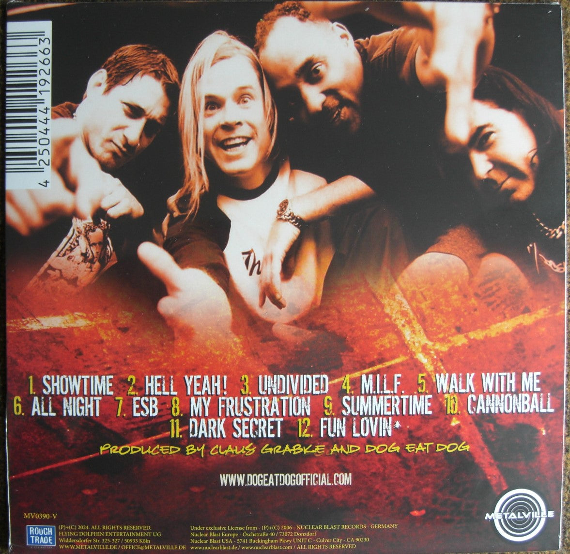 Dog Eat Dog – Walk With Me Vinyl, LP, Album orange