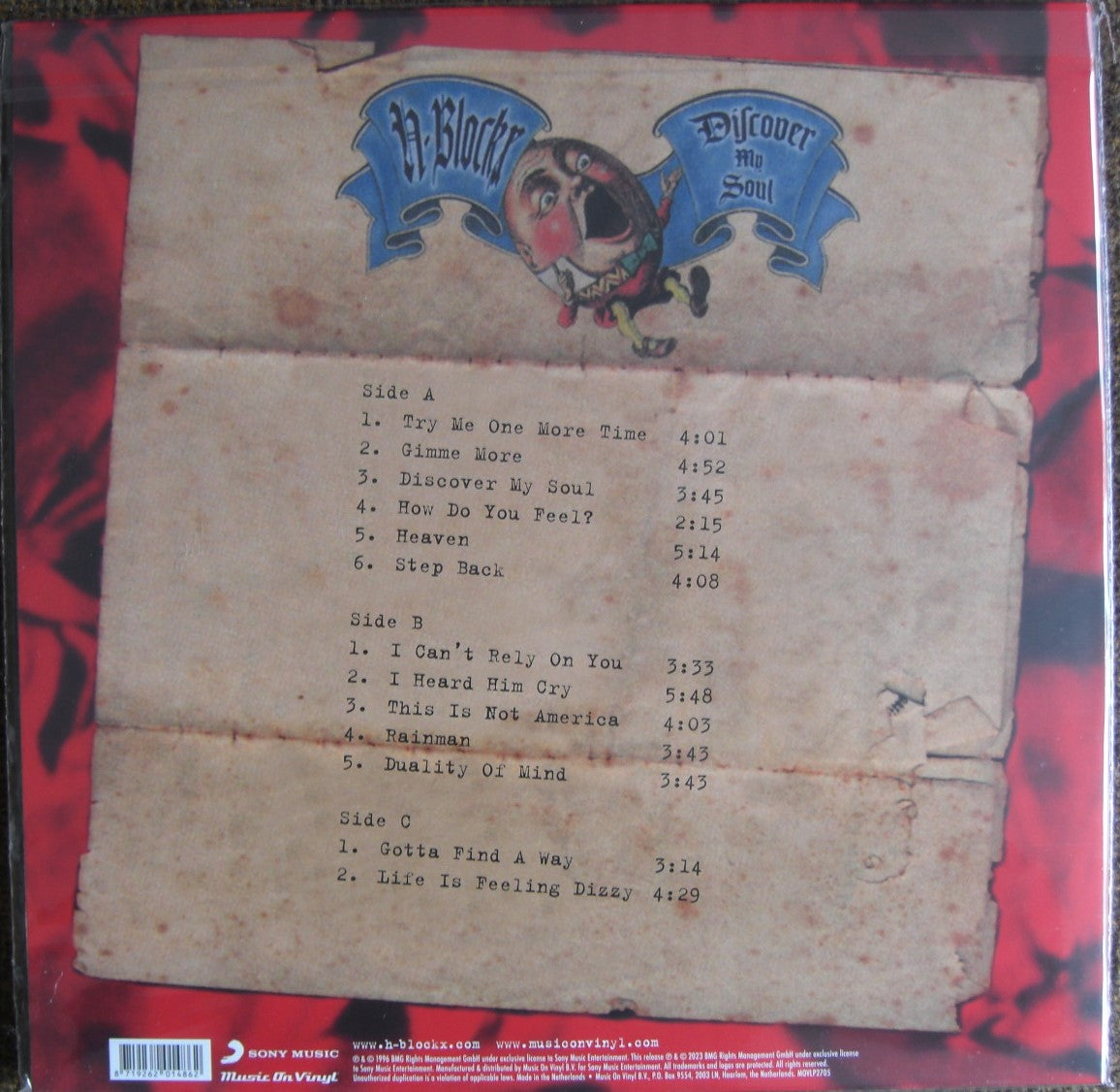 H-Blockx – Discover My Soul 2x Vinyl, LP Album silver