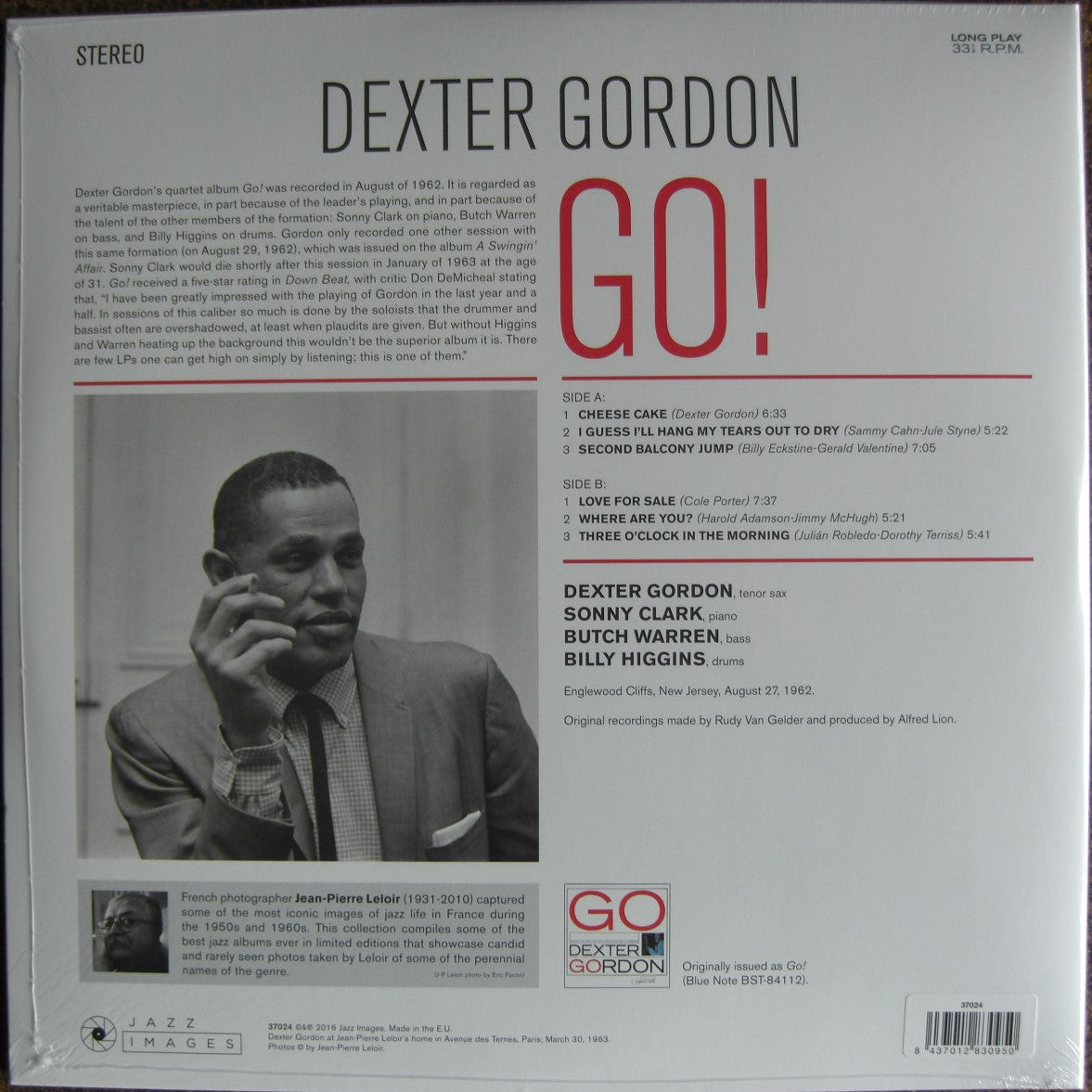 Dexter Gordon – Go! Vinyl, LP, Album Limited Edt