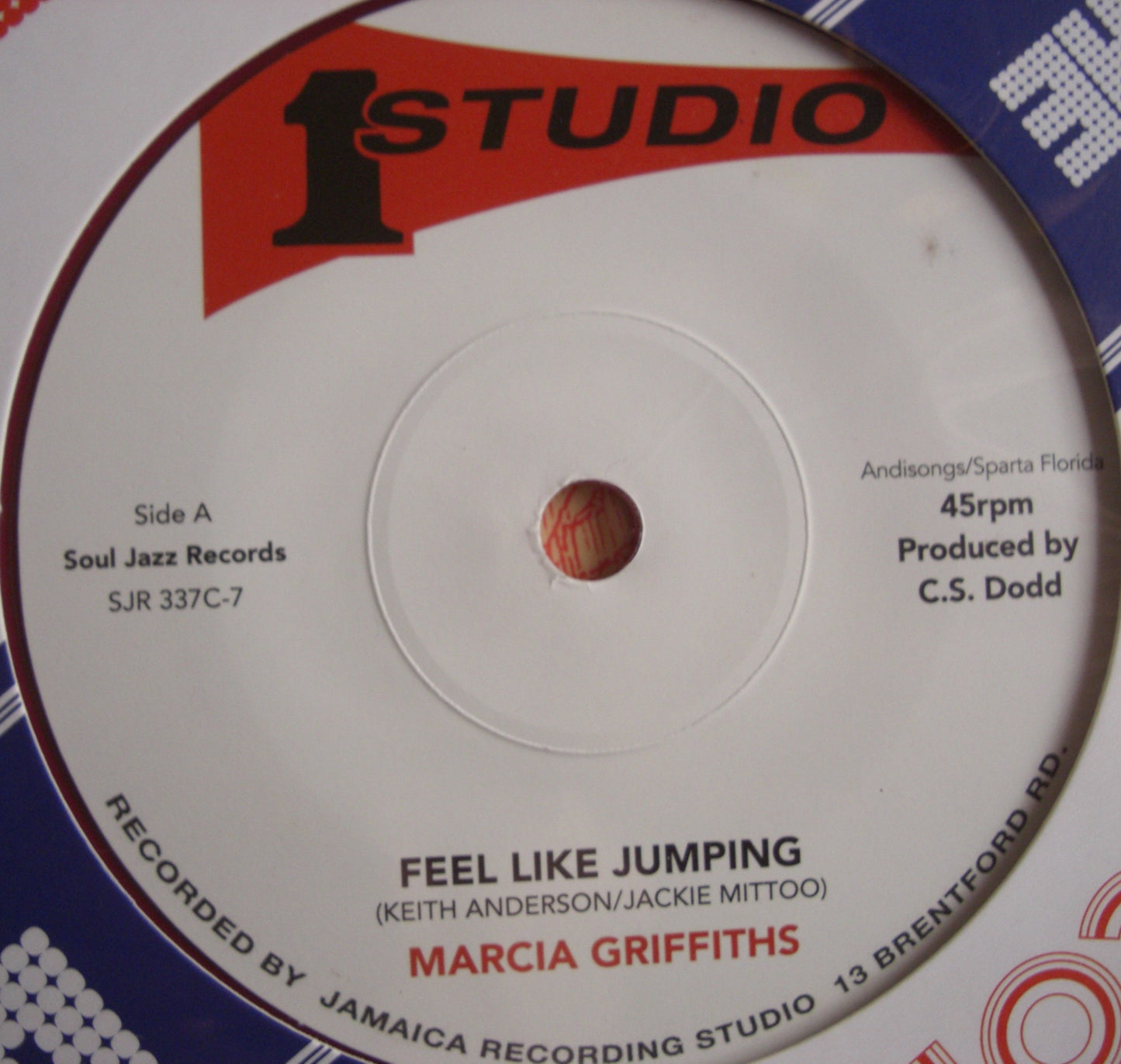 Marcia Griffiths / Dub Specialist - Feel Like Jumping Vinyl, 7" purple