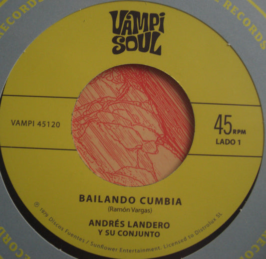 Andres Landero Y Su Conjunto - Bailanda Cumbia Vinyl, 7"