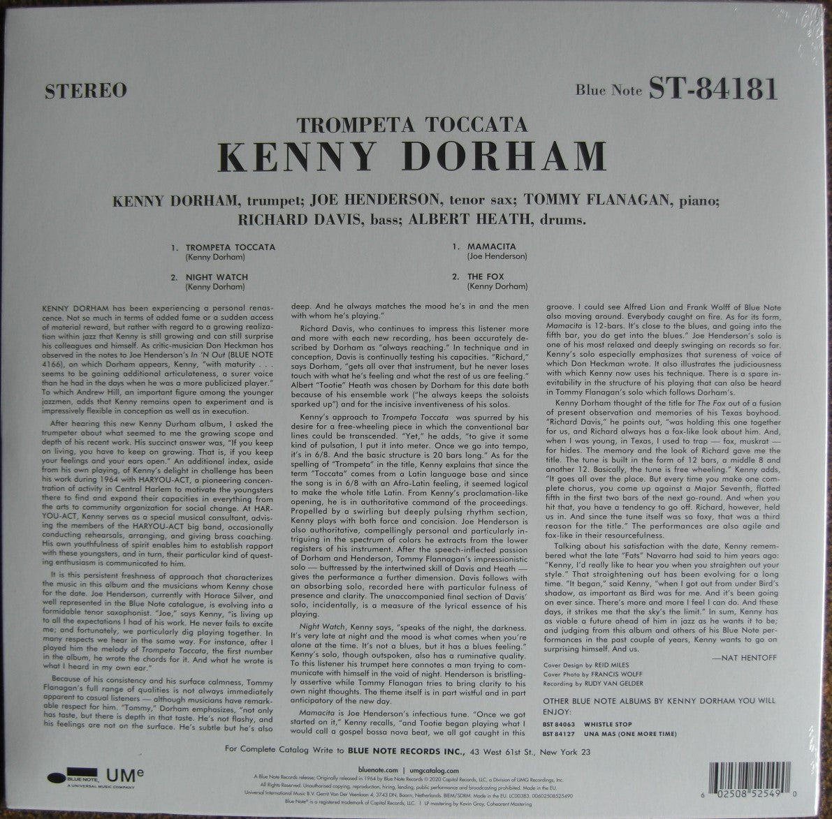 Kenny Dorham – Trompeta Toccata Vinyl, LP, Album
