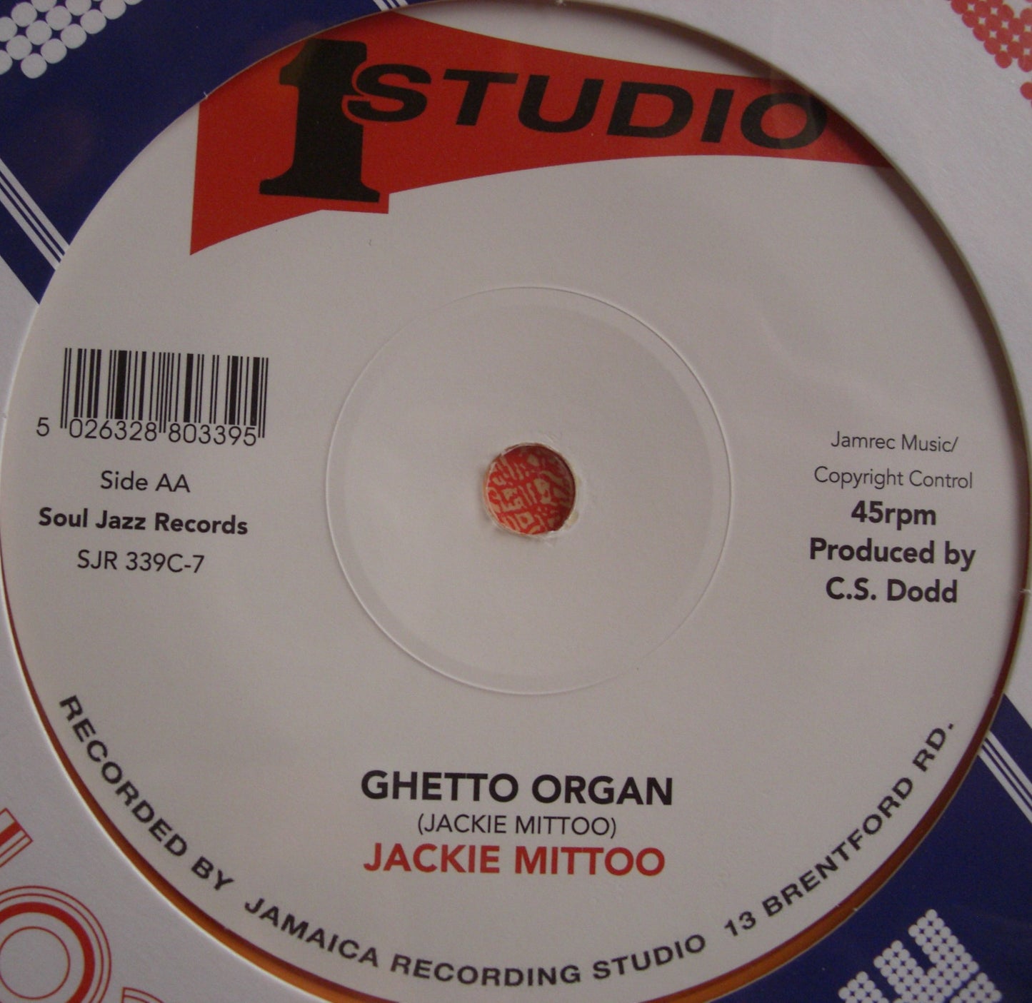 Dawn Penn / Jackie Mittoo - No No No / Ghetto Organ Vinyl, 7", Reissue orange