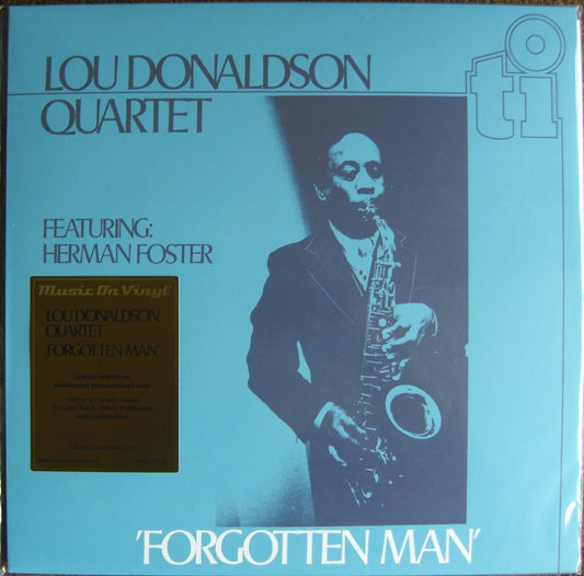 Lou Donaldson Quartet Feat Herman Foster – Forgotten Man Vinyl, LP, Album, Limited Edt blue