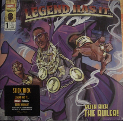 Slick Rick - Victory Vinyl, LP, Album, Marvel Variant