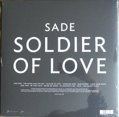 Sade – Soldier Of Love Vinyl, LP, Album