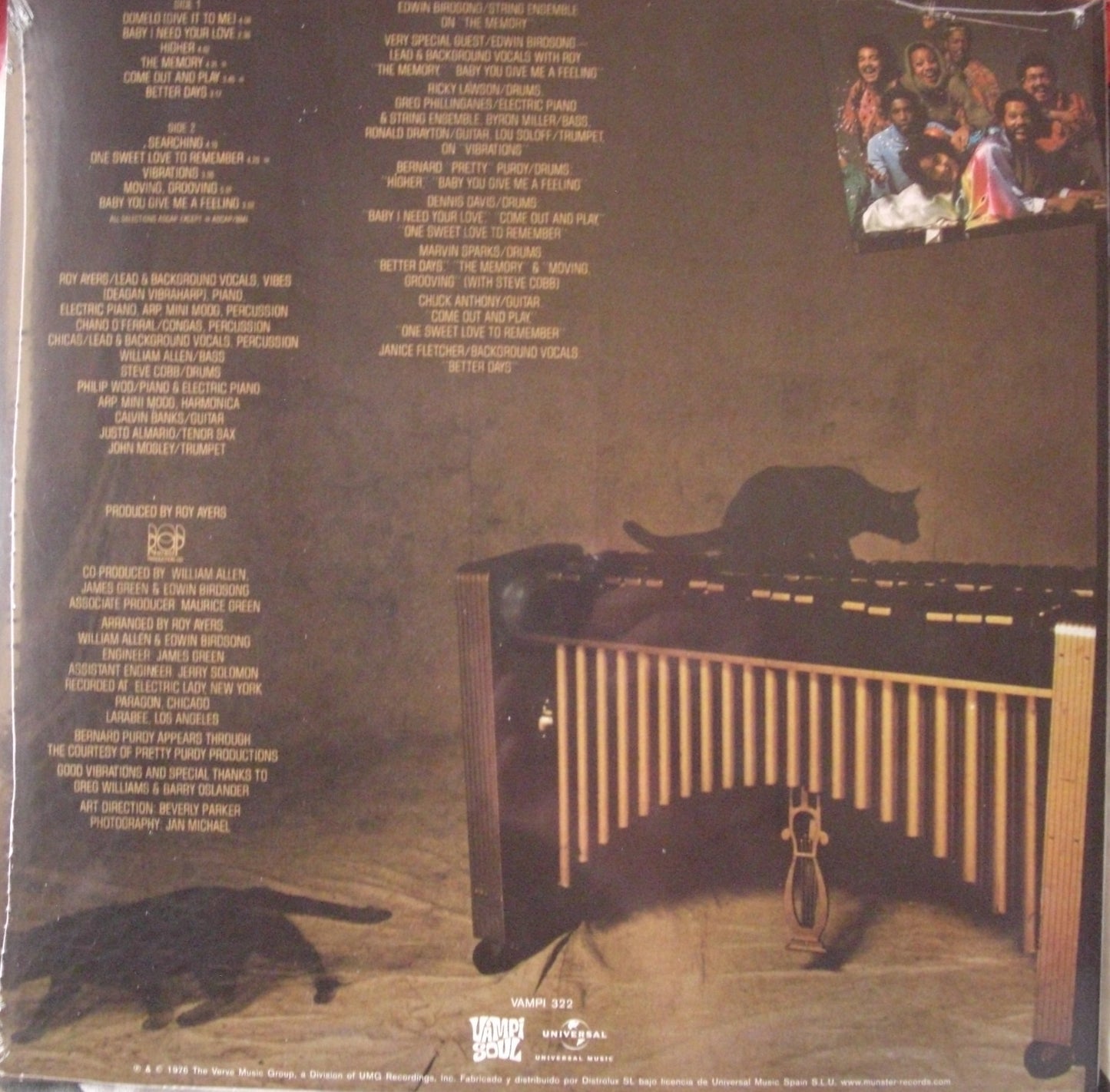 Roy Ayers Ubiquity – Vibrations Vinyl, LP, Album, Reissue 180g