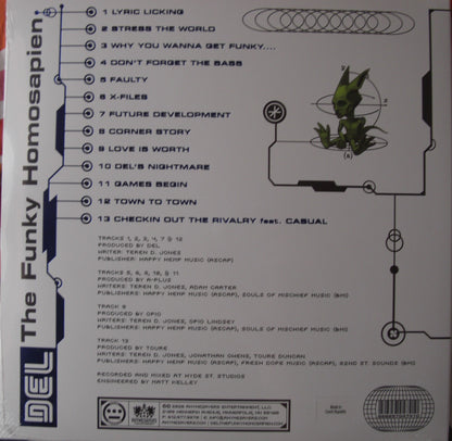 Del The Funkee Homosapien – Future Development 2x Vinyl, LP, Album, Reissue blue