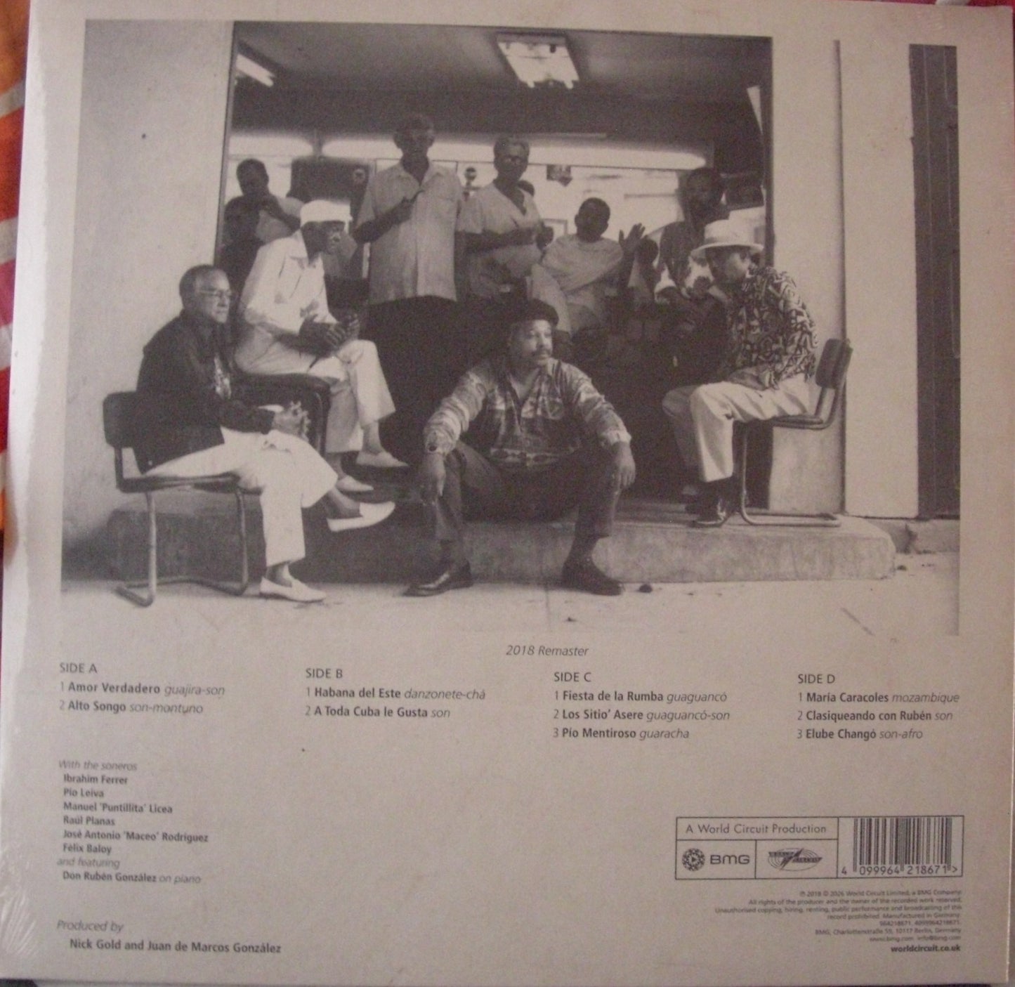 Afro-Cuban All Stars – A Toda Cuba Le Gusta 2x Vinyl, LP, Album, Reissue 30th Anniversary