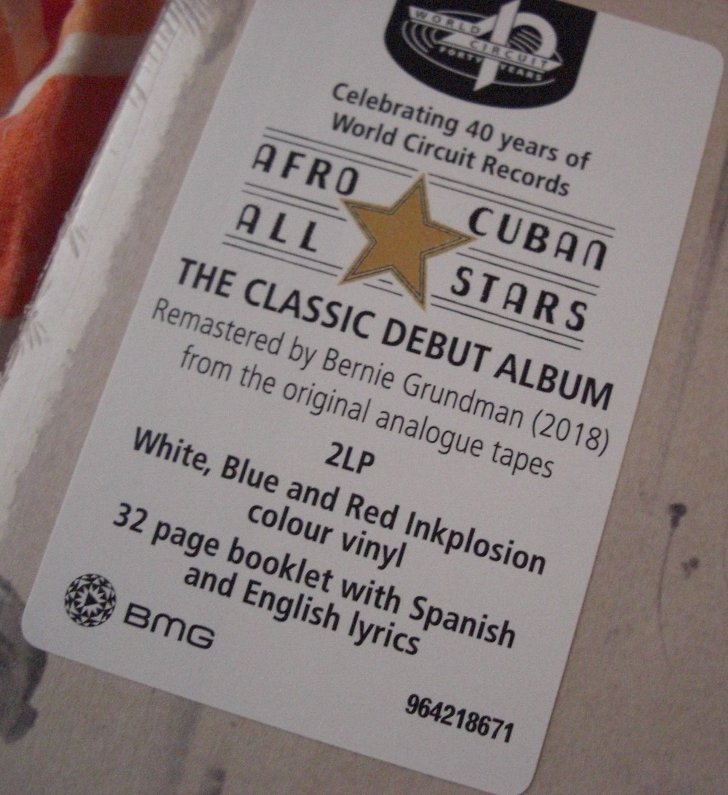 Afro-Cuban All Stars – A Toda Cuba Le Gusta 2x Vinyl, LP, Album, Reissue 30th Anniversary