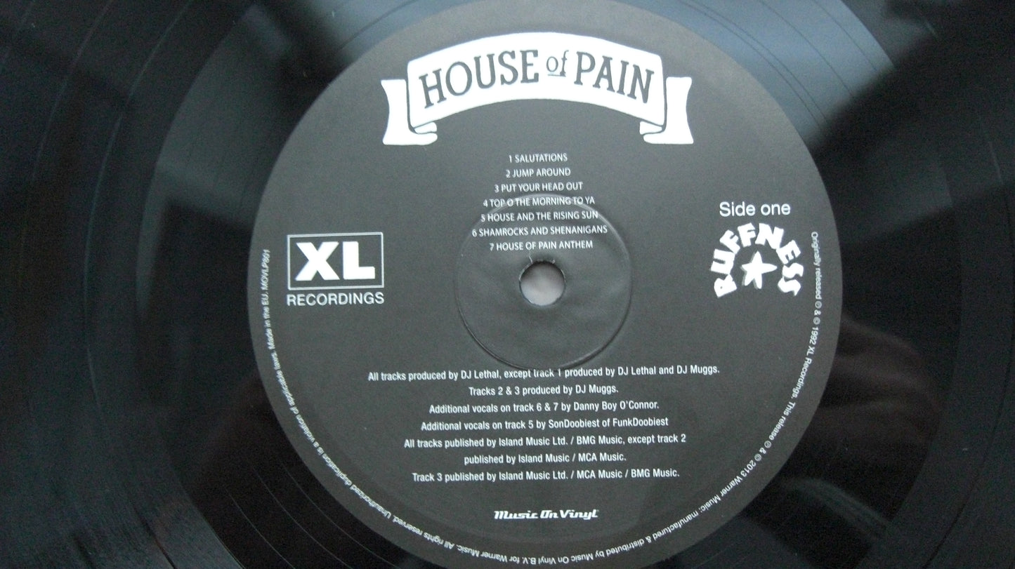 House Of Pain – House Of Pain (Fine Malt Lyrics) Vinilo, LP, Reedición del álbum 2013