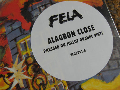 Fela Ransome Kuti &amp; Africa 70 – Alagbon Close Vinilo, LP, Álbum, Edt Limitada naranja