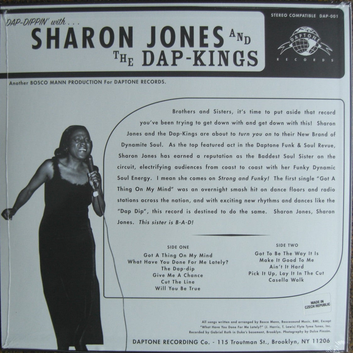 Sharon Jones &amp; The Dap-Kings – Dap-Dippin' With... Vinyl, LP, Album