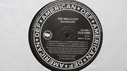 Sir Mix-A-Lot – Mack Daddy Vinyl, LP, Album EU 1992