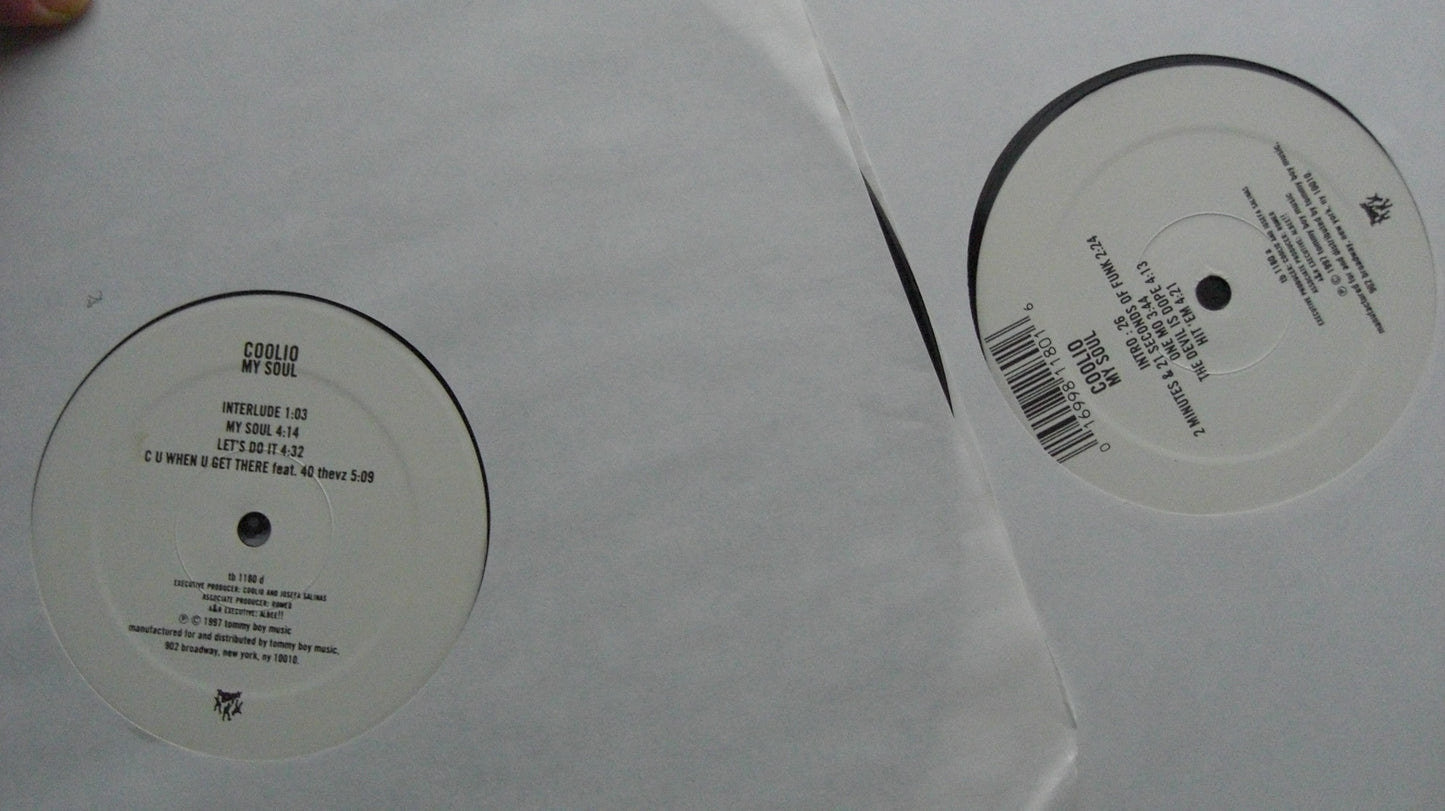 Coolio ‎– My Soul 2x Vinyl, LP, Album US 1997