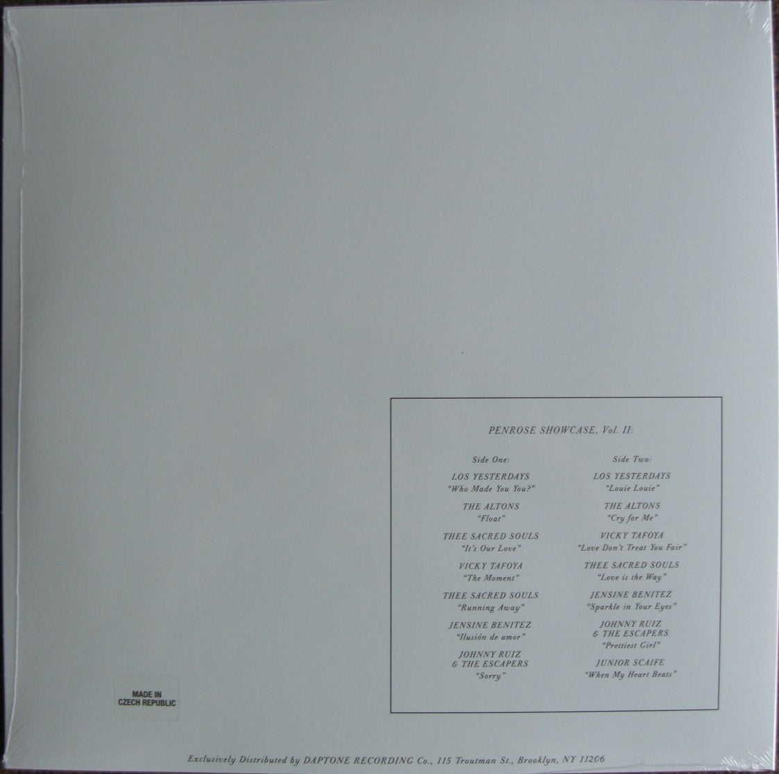 Various – Penrose Showcase Vol. II Vinyl, LP, Compilation RSD 2024 picture disc