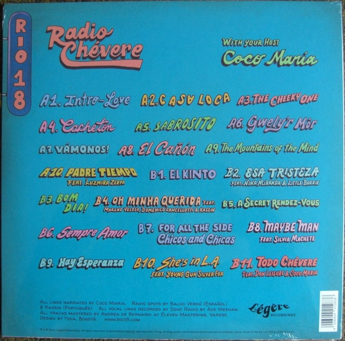 Rio 18 – Radio Chévere Vinyl, LP Album