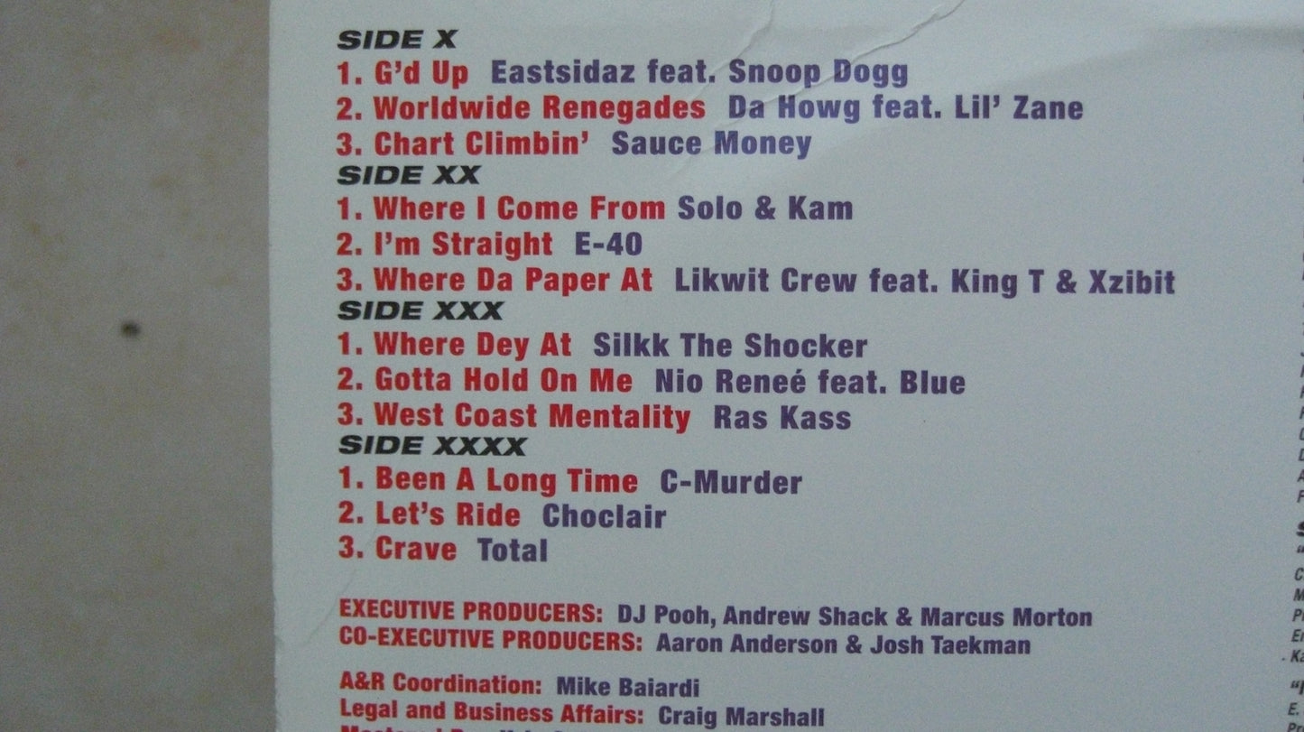 3 Strikes - Banda sonora original de la película 2 x Vinilo, LP, Recopilación EE. UU. 2000
