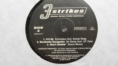 3 Strikes - Banda sonora original de la película 2 x Vinilo, LP, Recopilación EE. UU. 2000