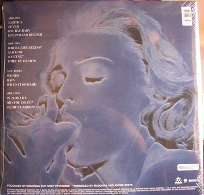 Madonna – Erotica 2x Vinyl, LP, Album, Reissue