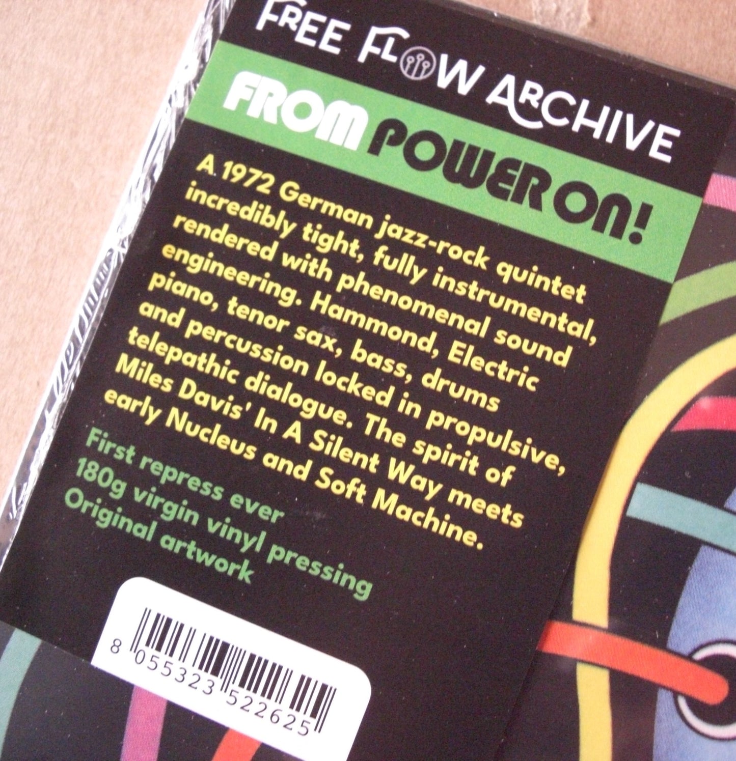 From - Power On! Vinyl, LP, Album, Reissue, 180g
