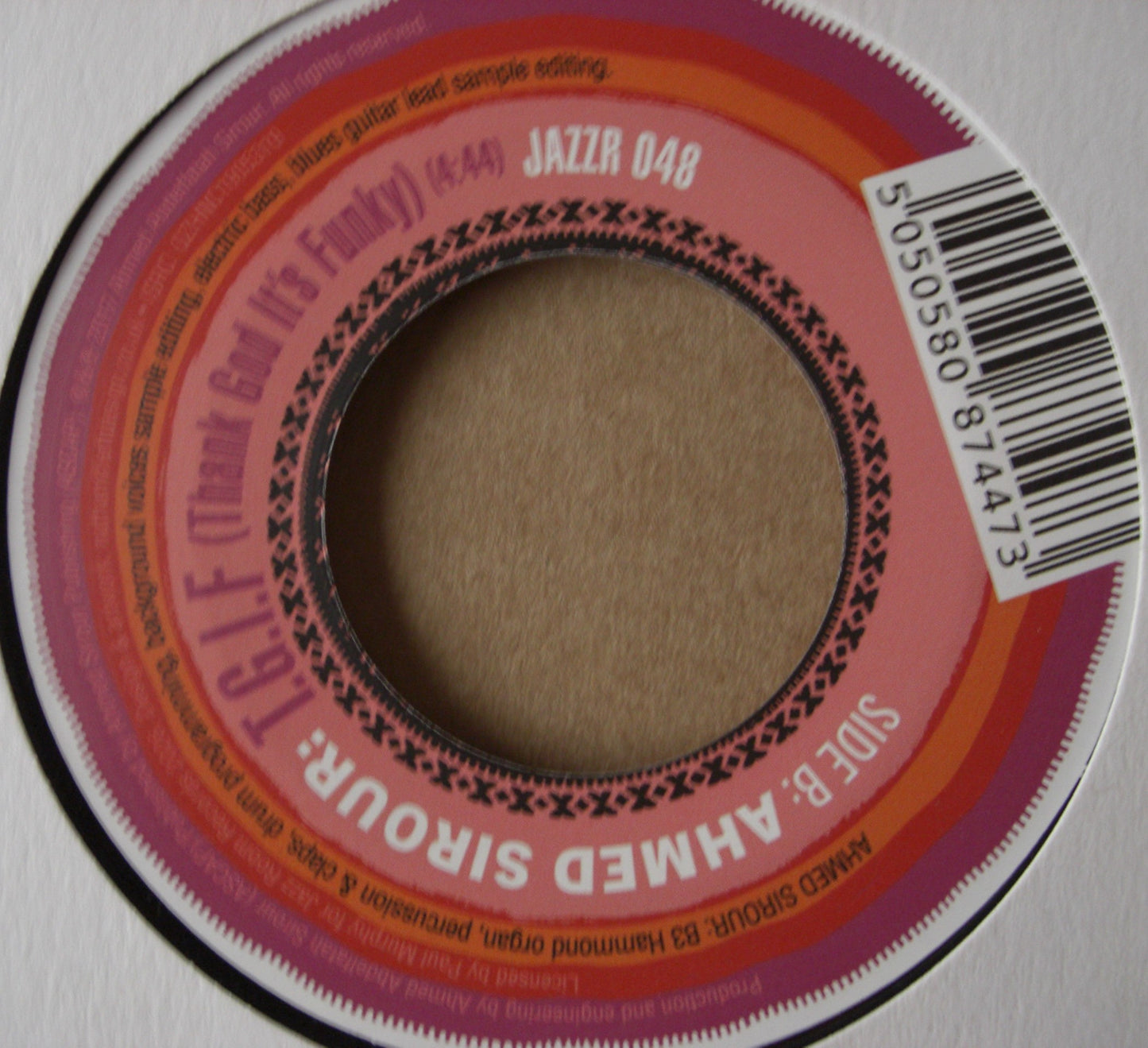 Ahmed Sirour - Brooklyn Bossa / T.G.I.F. Vinyl, 7"
