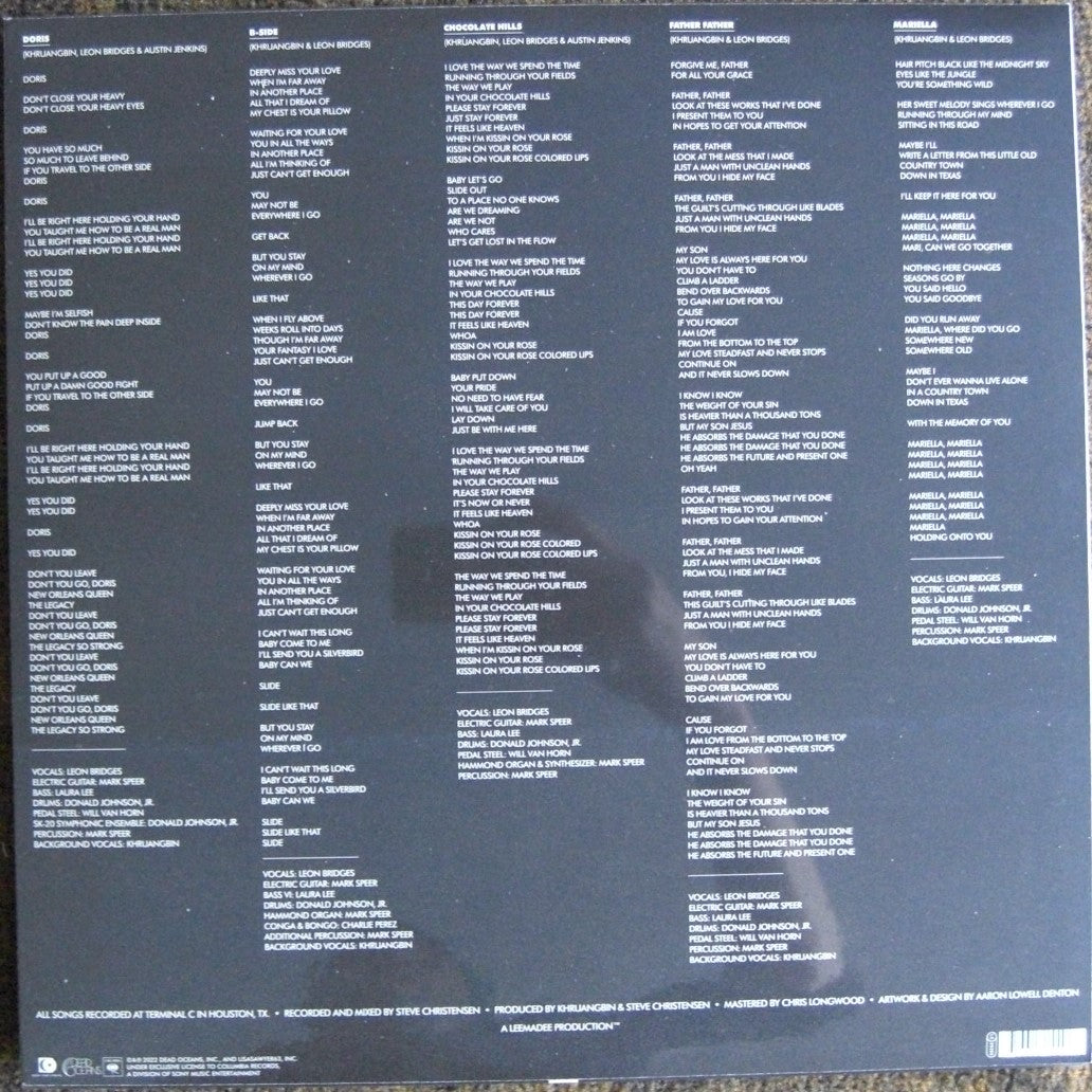 Khruangbin & Leon Bridges – Texas Moon Vinyl, 12" EP