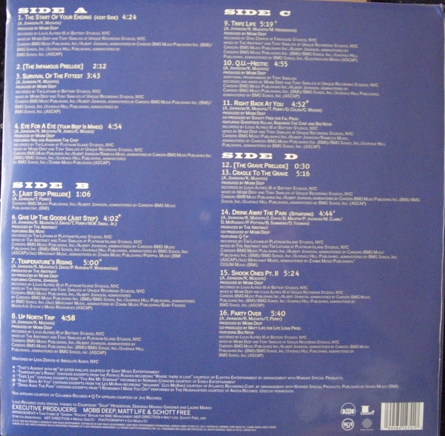 Mobb Deep – The Infamous 2x Vinyl, LP, Album, Reissue