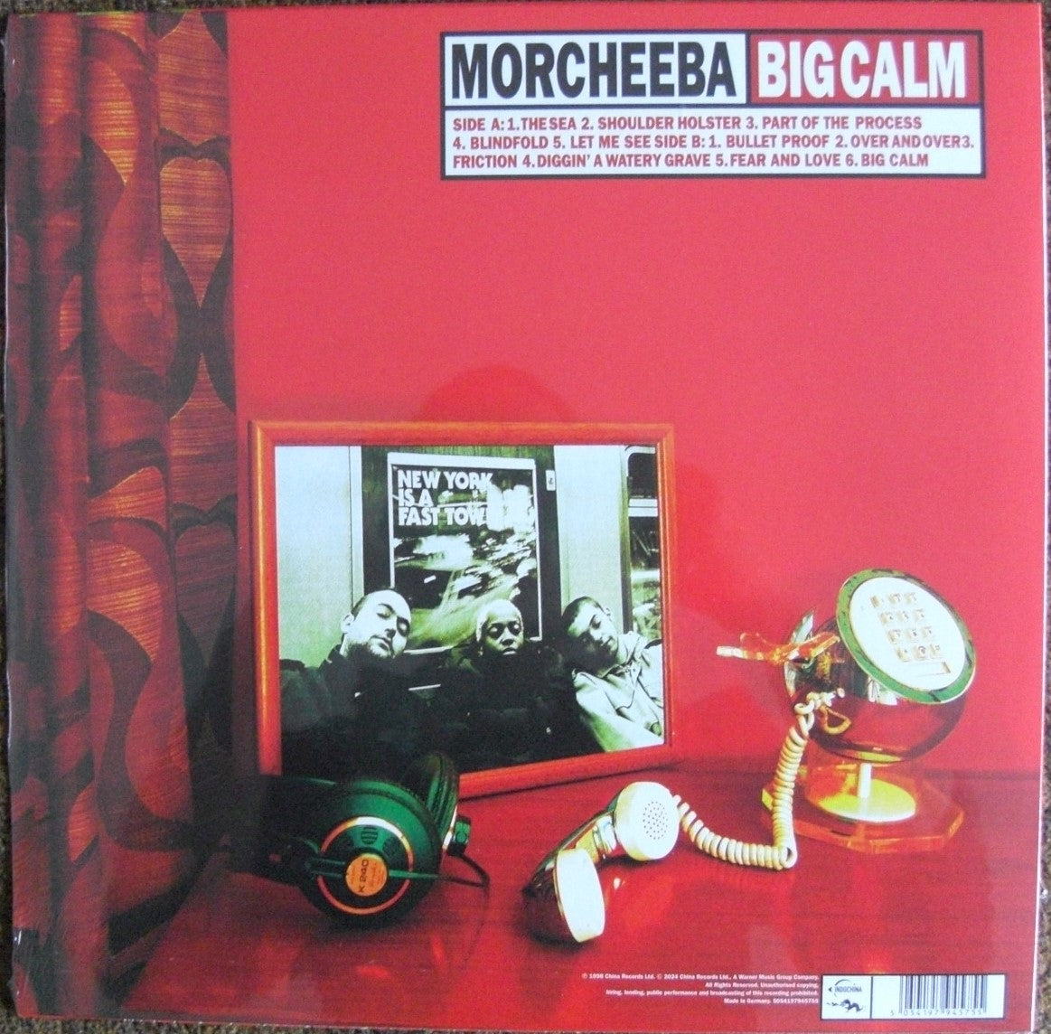 Morcheeba – Big Calm Vinilo, LP, Álbum, Edición Limitada rojo