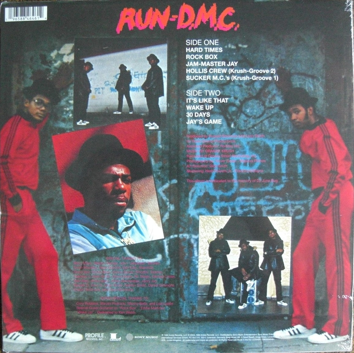 Run-DMC – Run-D.M.C. Vinyl, LP, Album red