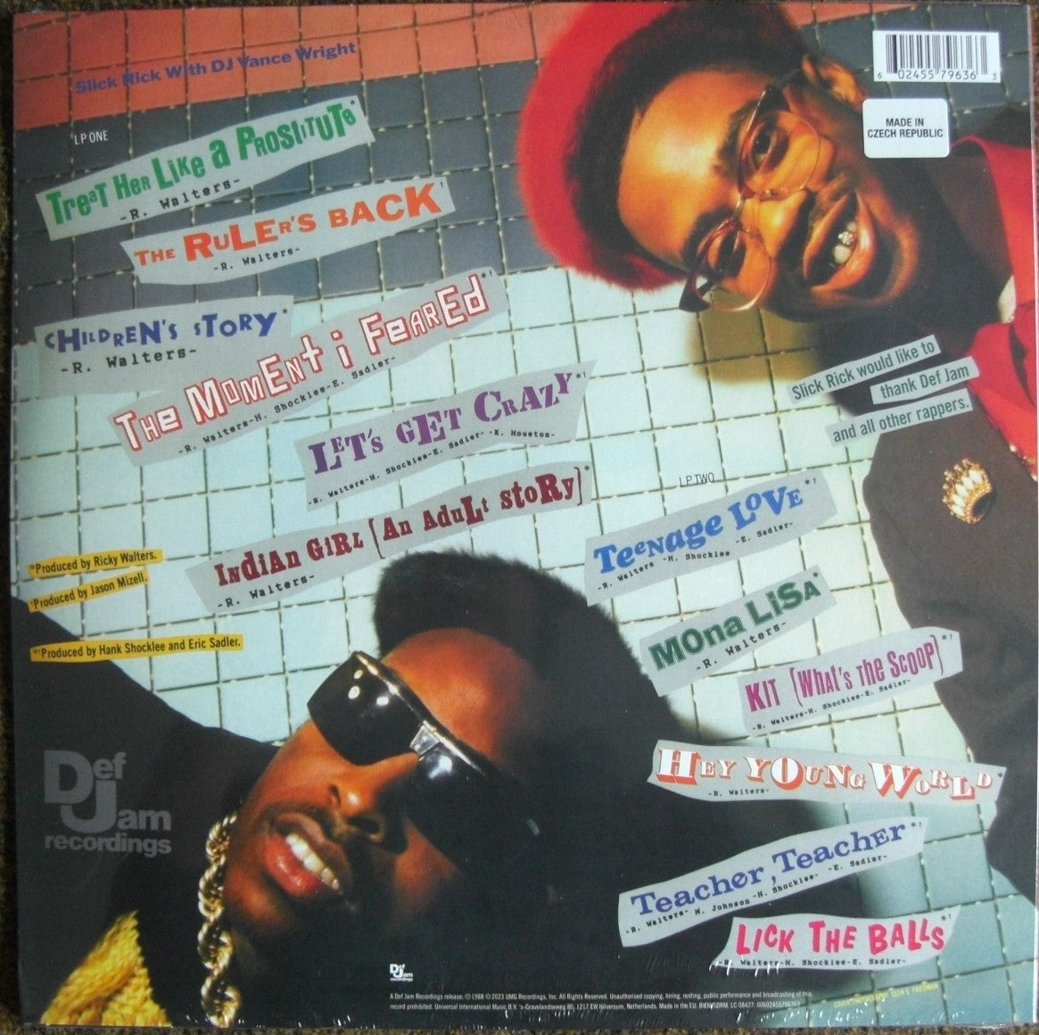 Slick Rick – The Great Adventures Of Slick Rick 2 x Vinyl, LP Album colored