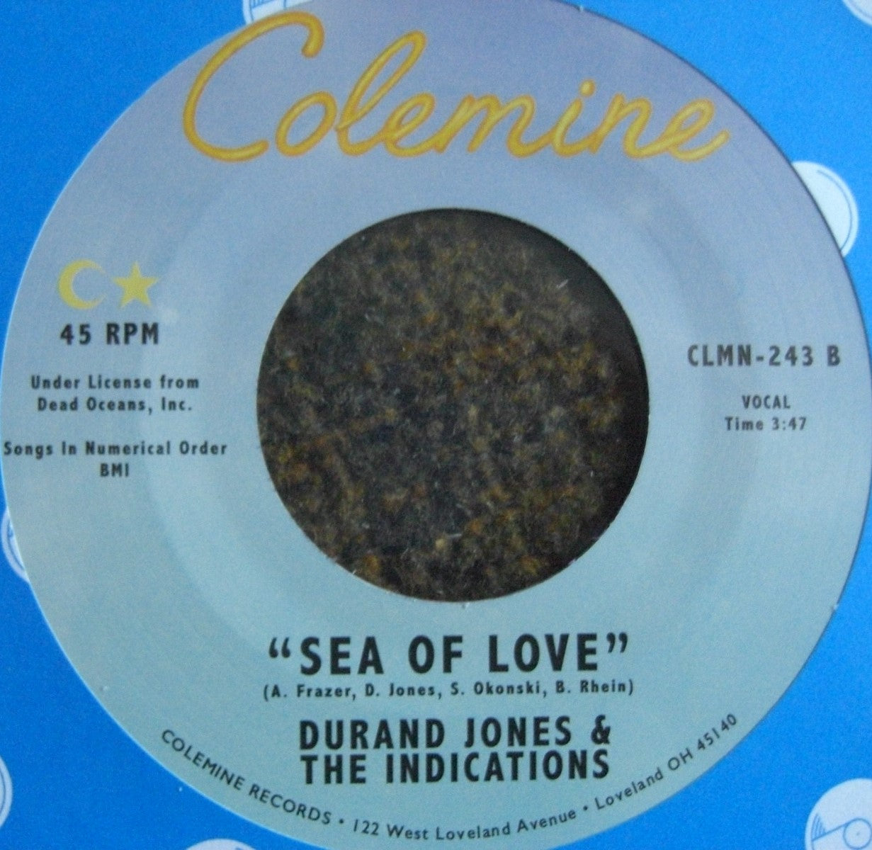 Durand Jones &amp; The Indications – Espacio Privado / Sea Of Love 7" morado