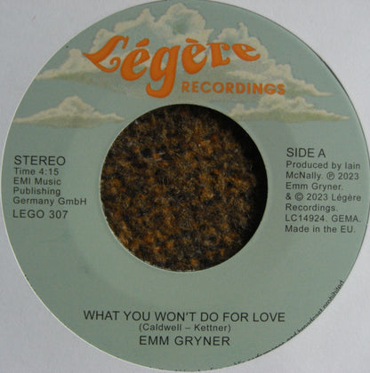 Emm Gryner – What You Won't Do For Love / Valencia 7"