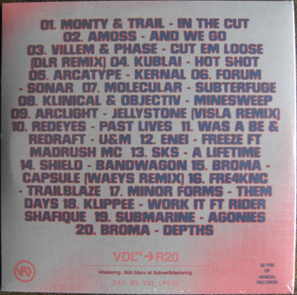 20 Years Of Vandal Records 3x Vinyl, LP, Compilation
