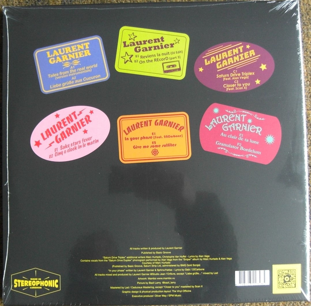 Laurent Garnier – 33 Tours Et Puis S'en Vont 3 x Vinyl, LP, Album