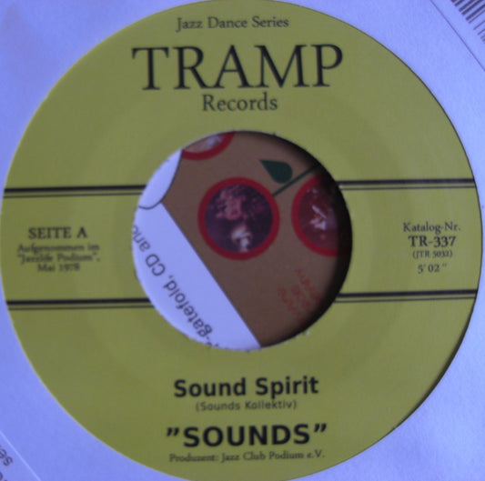 "Sounds" – Sweet Emma / Sound Spirit Vinyl, 7"