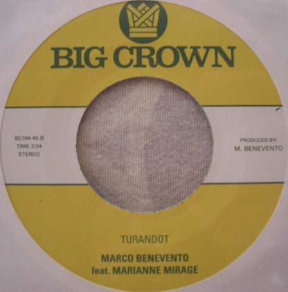 Marco Benevento – Frizzante / Turandot Vinyl, 7"