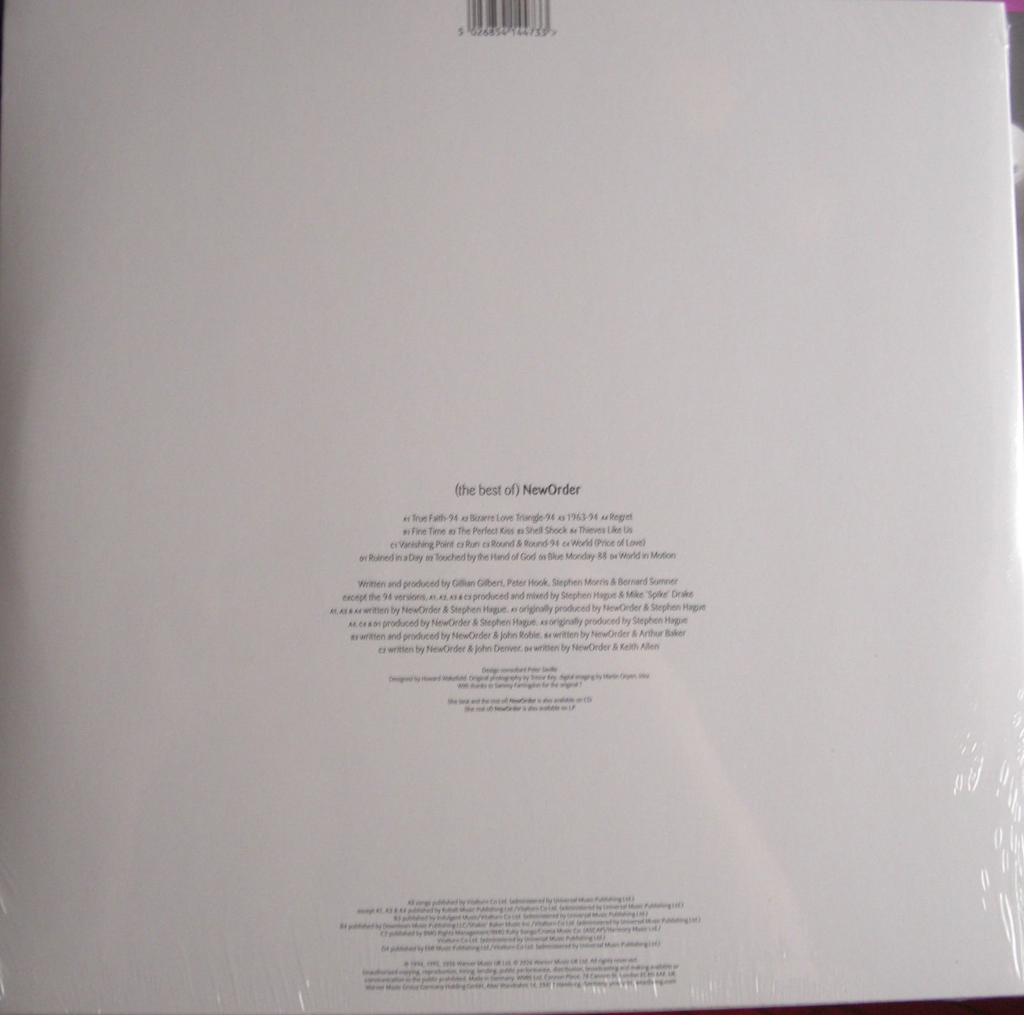 New Order – The Best Of New Order 2x Vinyl, LP, Compilation, Reissue, Remastered