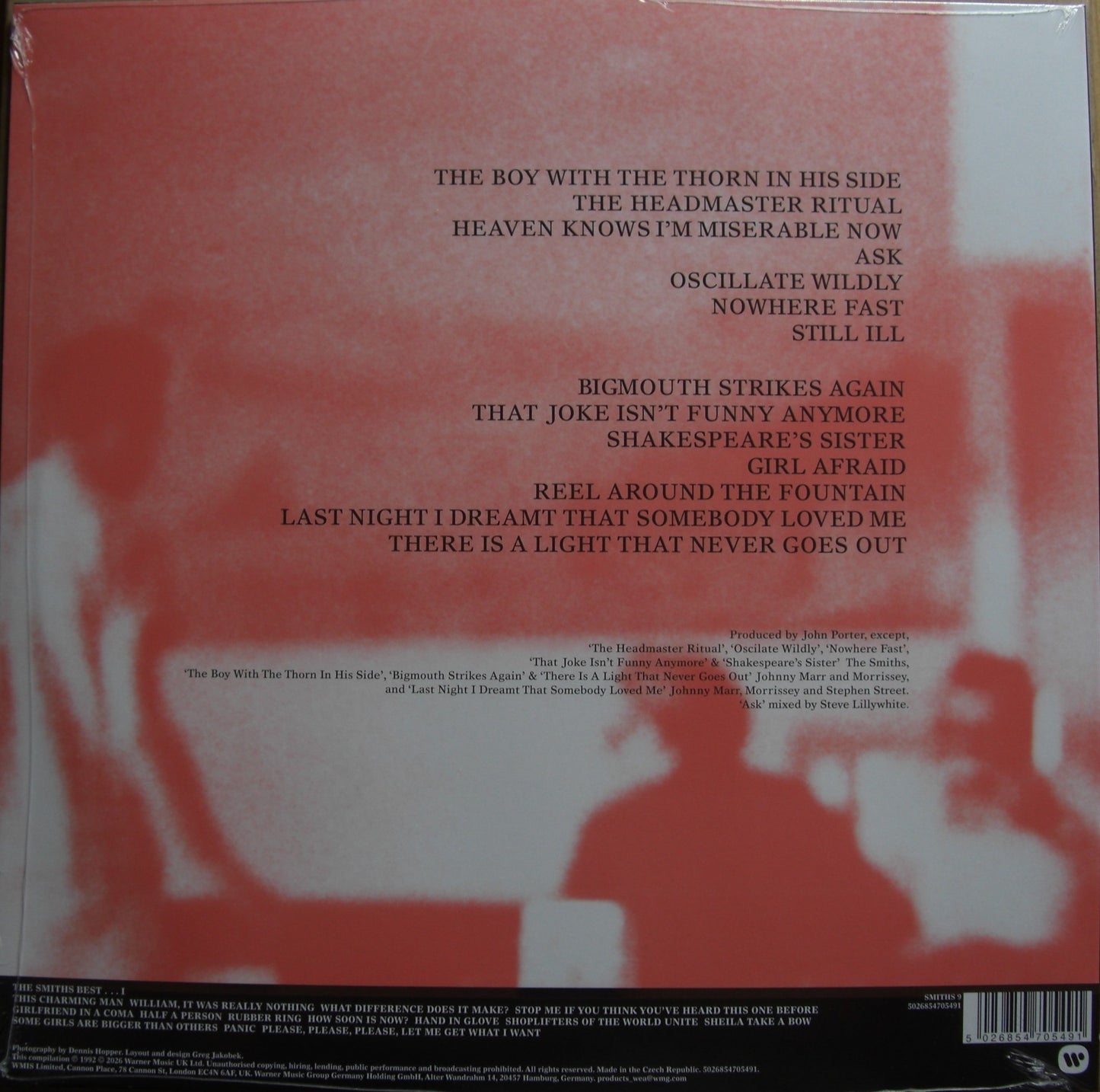 The Smiths – Best ...II Vinyl, LP, Compilation, Reissue