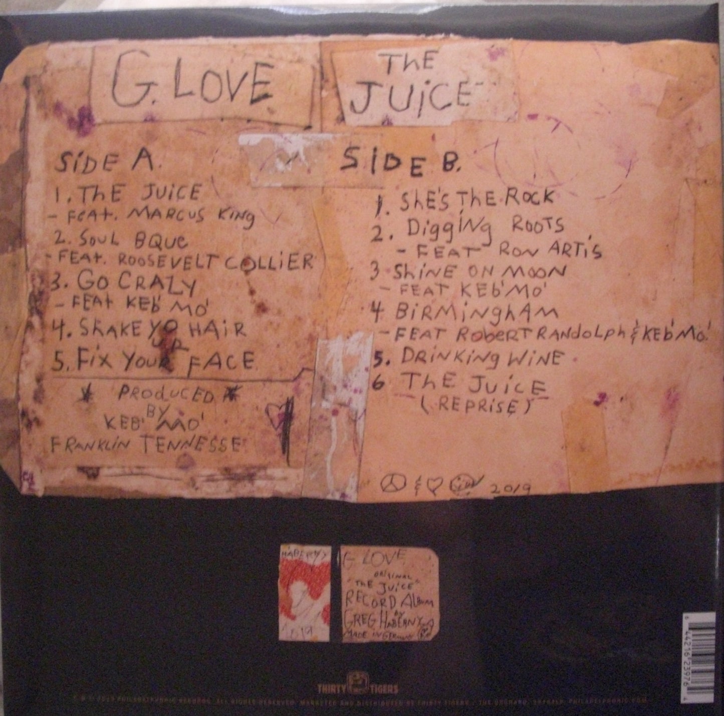 G. Love – The Juice Vinyl, LP, Album